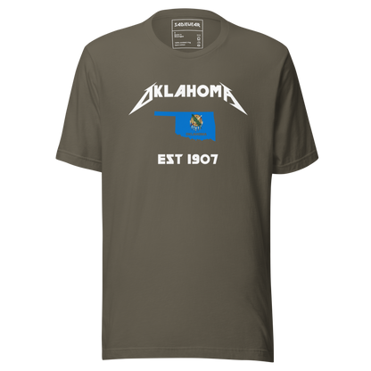 Oklahoma Pride Tee - 100% Cotton, Breathable, Pre-Shrunk T-Shirt