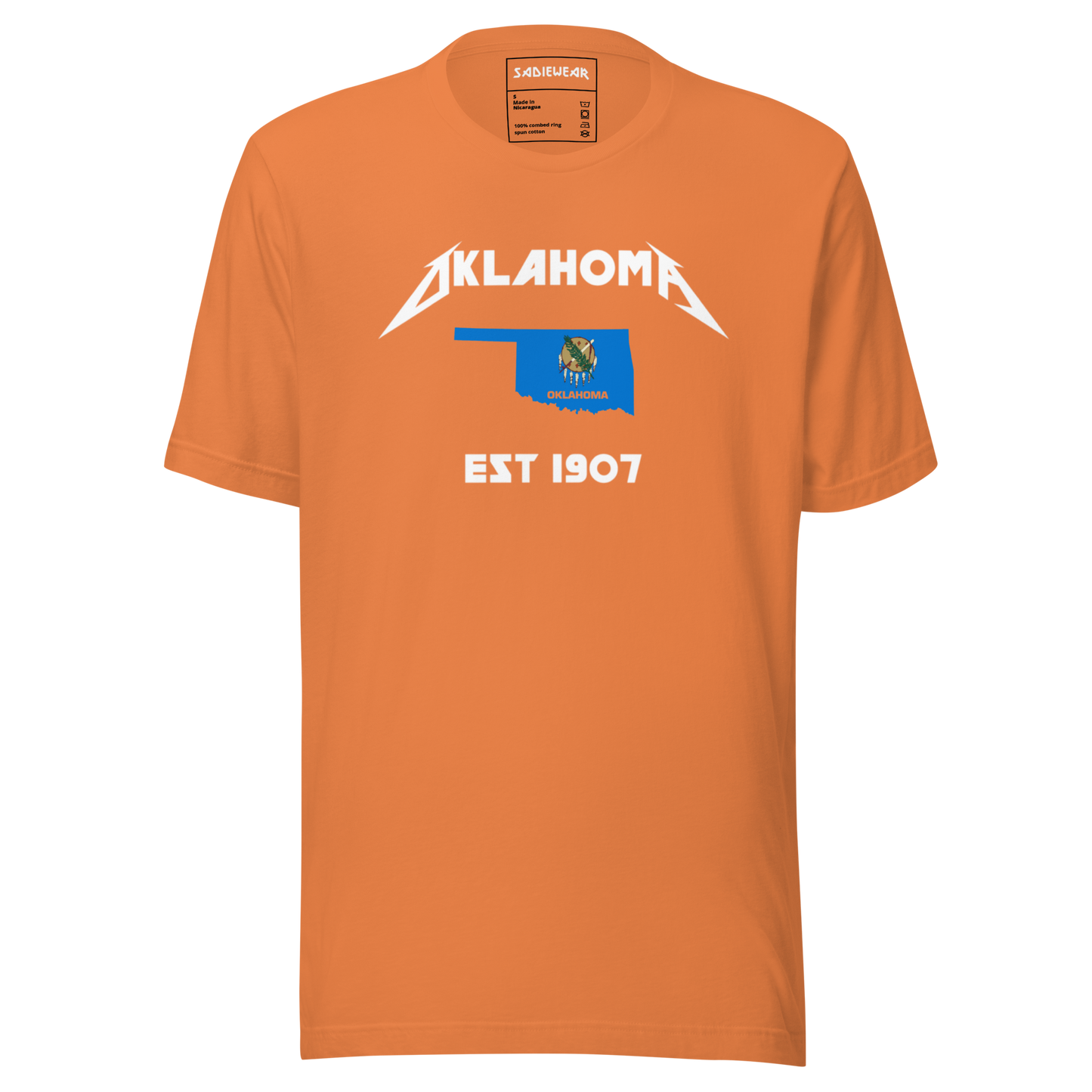 Oklahoma Pride Tee - 100% Cotton, Breathable, Pre-Shrunk T-Shirt