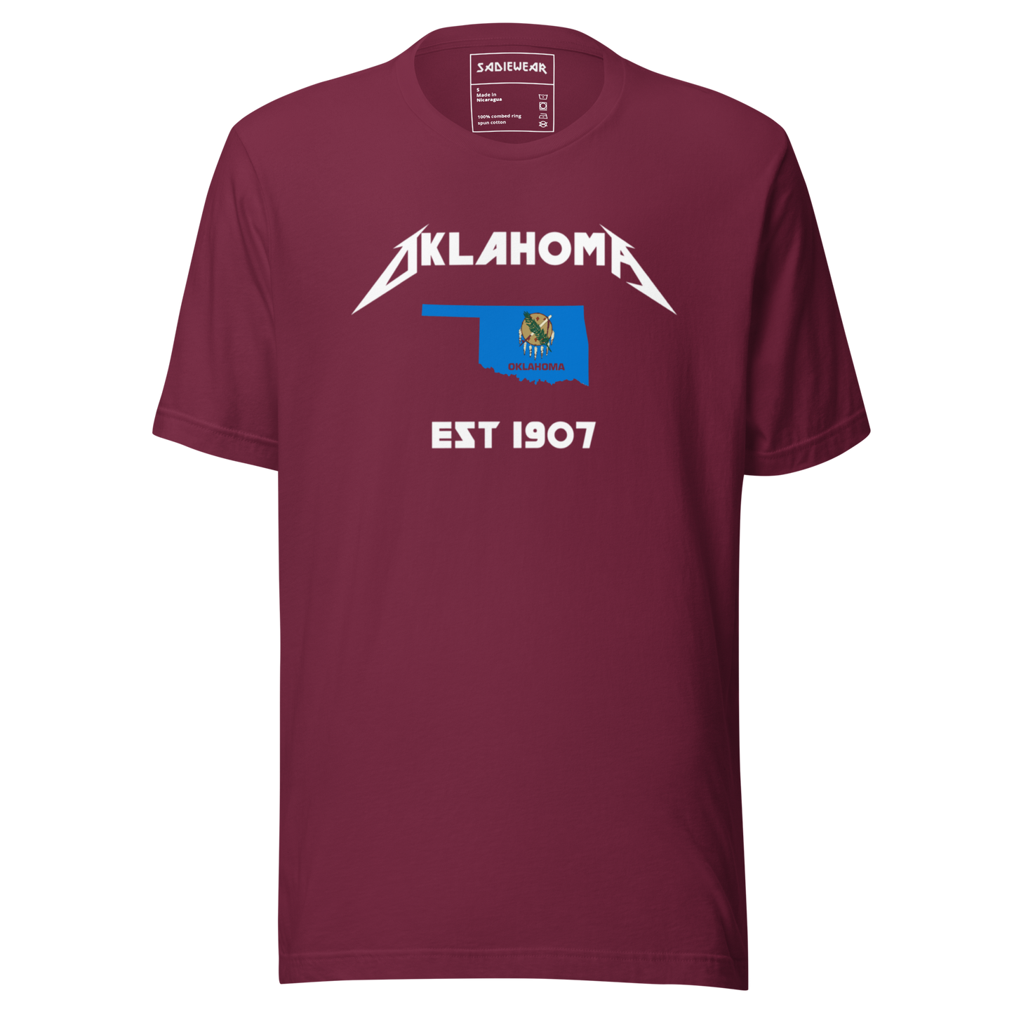 Oklahoma Pride Tee - 100% Cotton, Breathable, Pre-Shrunk T-Shirt