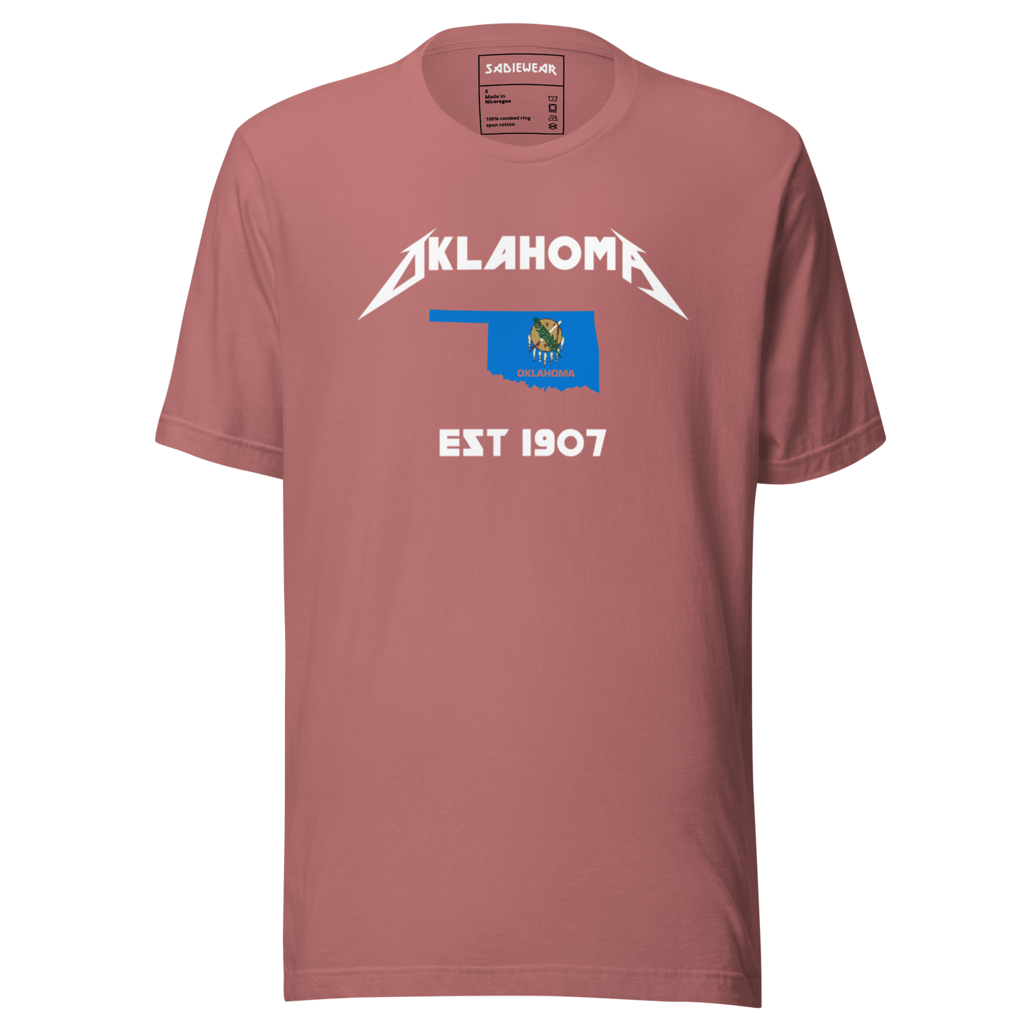 Oklahoma Pride Tee - 100% Cotton, Breathable, Pre-Shrunk T-Shirt