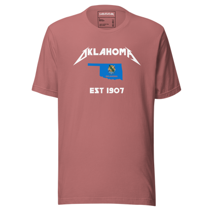 Oklahoma Pride Tee - 100% Cotton, Breathable, Pre-Shrunk T-Shirt