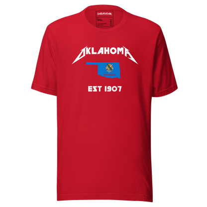 Oklahoma Pride Tee - 100% Cotton, Breathable, Pre-Shrunk T-Shirt