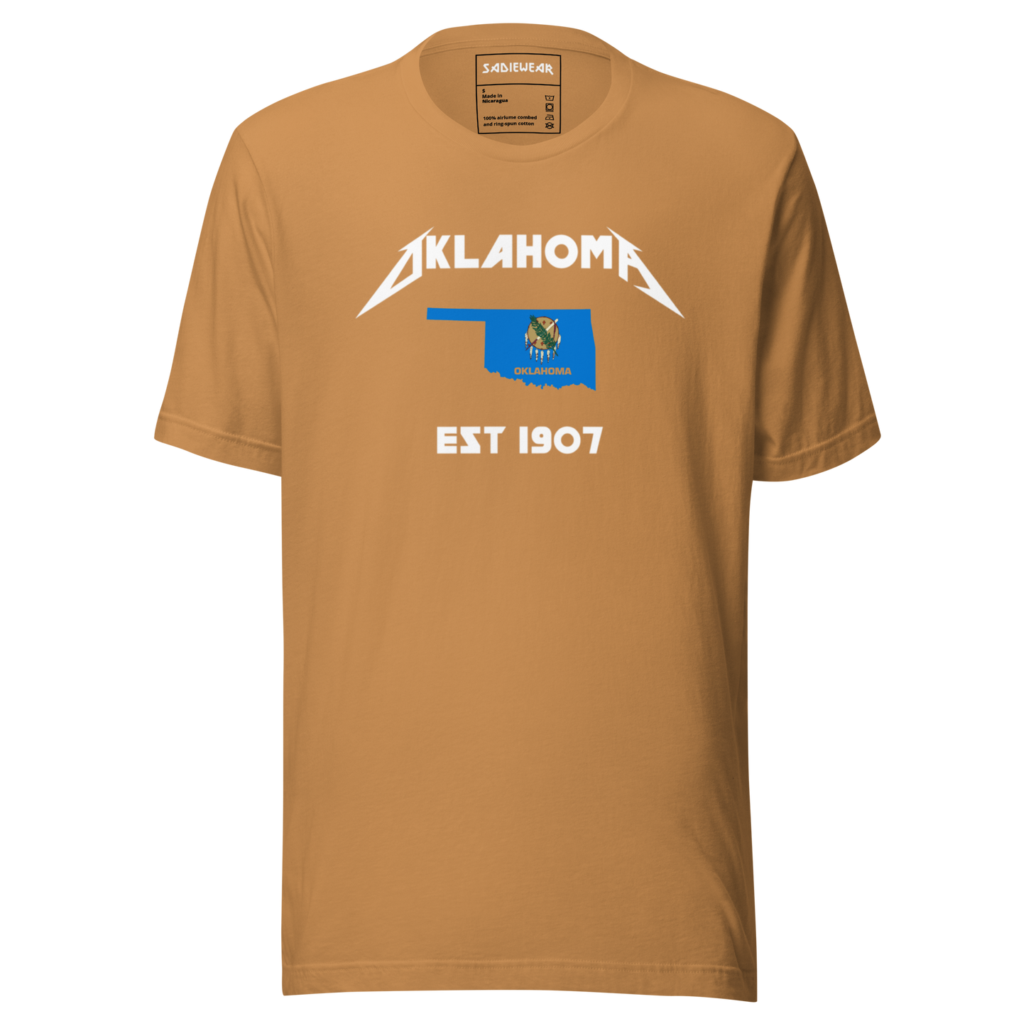 Oklahoma Pride Tee - 100% Cotton, Breathable, Pre-Shrunk T-Shirt