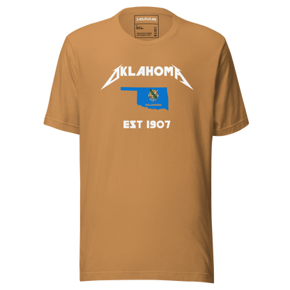 Oklahoma Pride Tee - 100% Cotton, Breathable, Pre-Shrunk T-Shirt